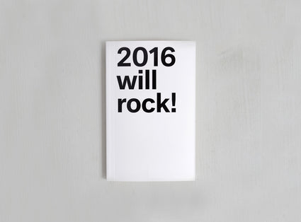 Planner from 2016 which motto was 206 will rock!