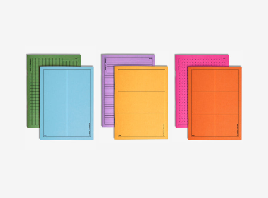 booq, blue-green notebook (NEW)