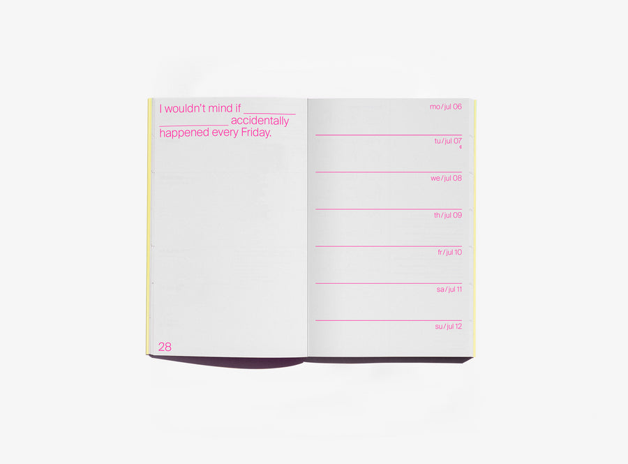 edition julie joliat planner agenda 2026 layout