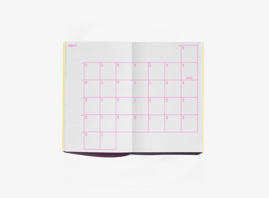 edition julie joliat planner agenda 2026 monthly layout