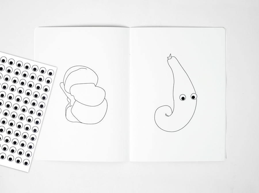 uglicious colouring book on ugly vegetables