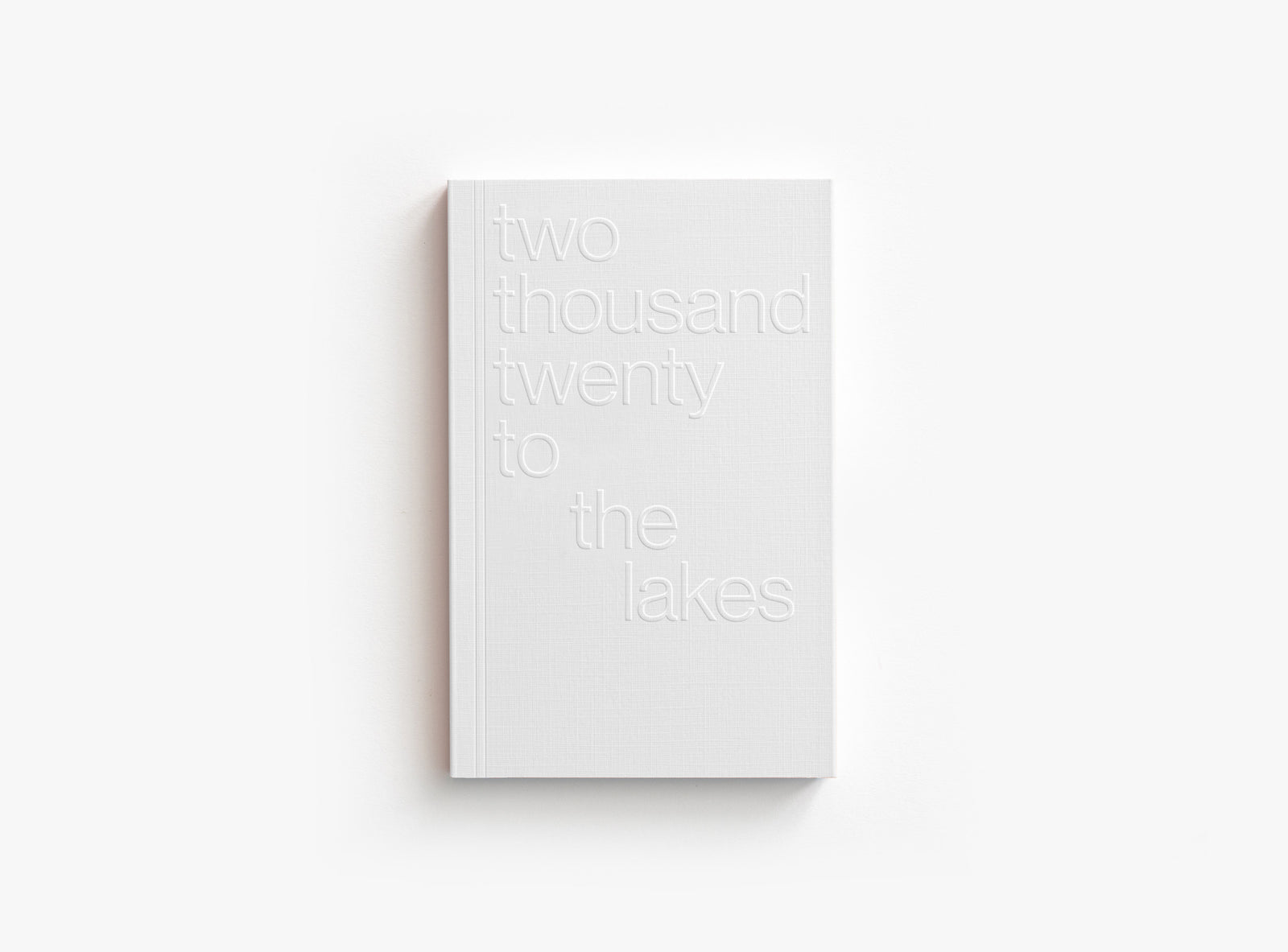 White color cover of our special edition 2022 planner which motto was two thousand twenty too.