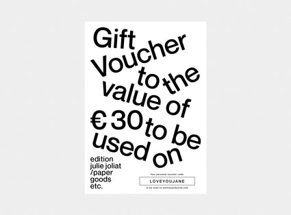 Personalised Gift Voucher