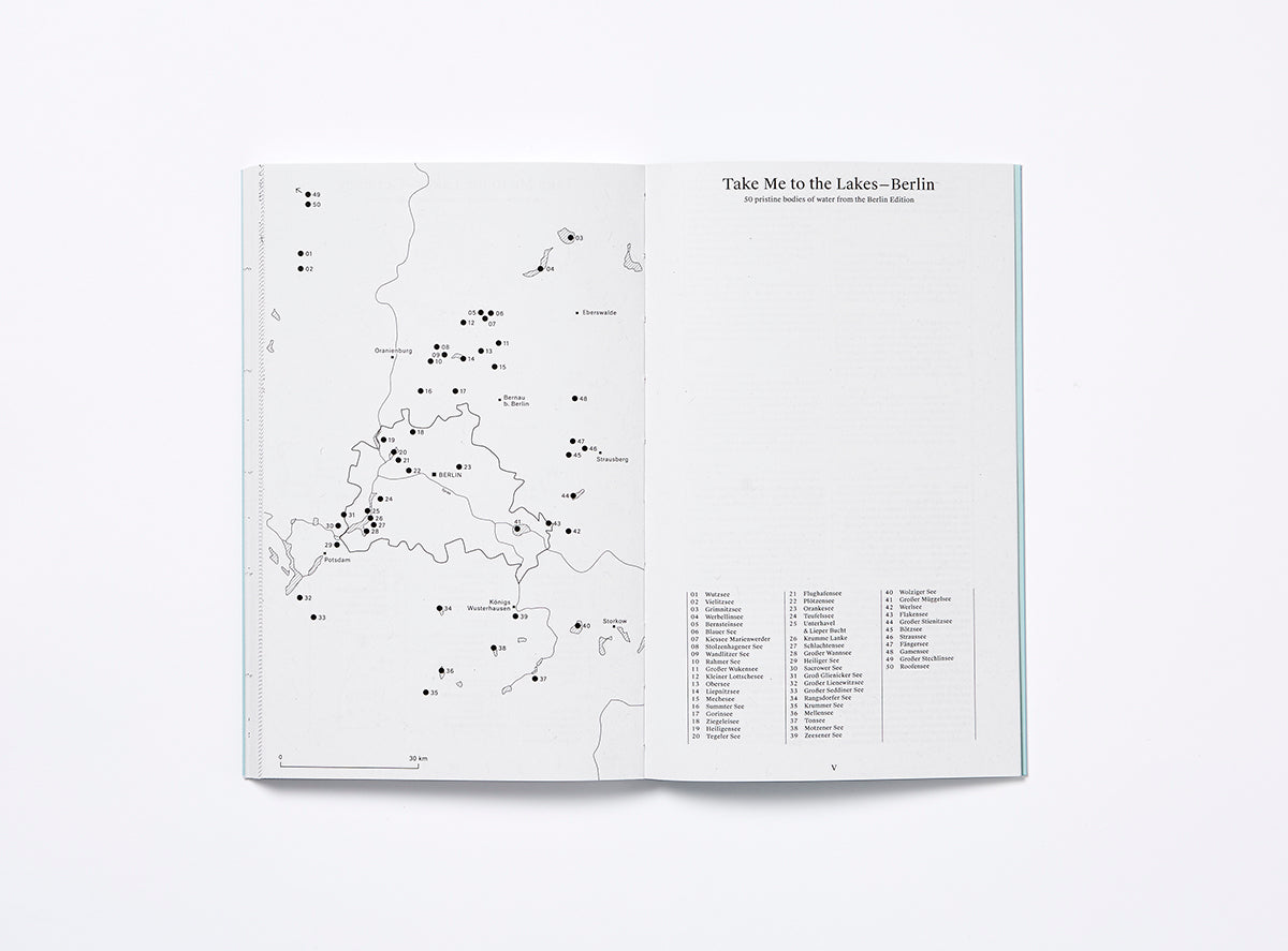 Spread of our 2023 planner special edition of take me to the lakes.