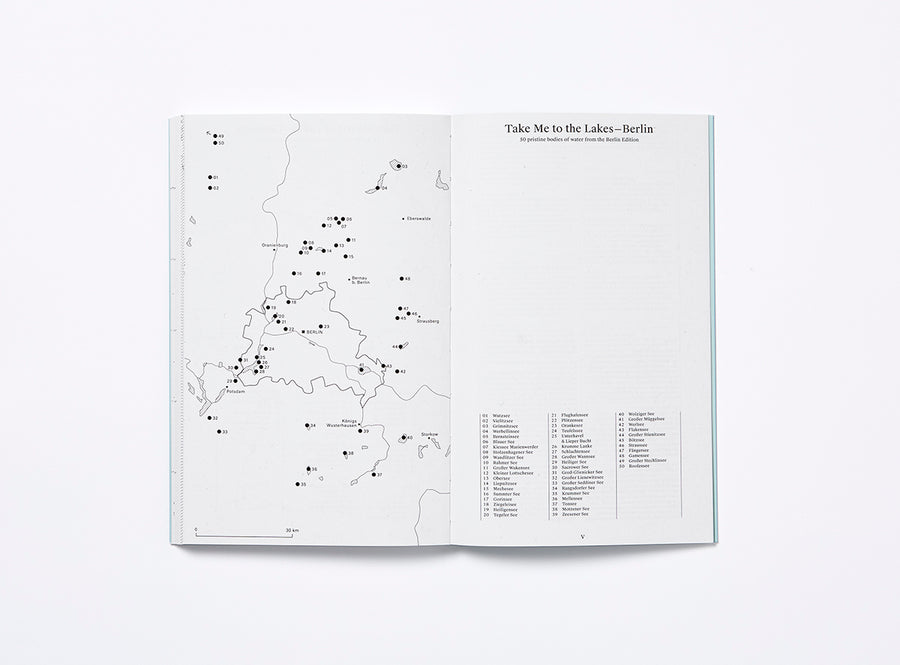 Spread of our 2023 planner special edition of take me to the lakes.