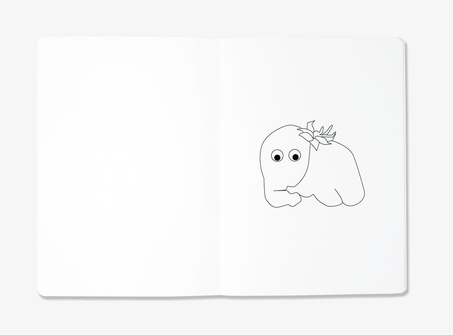 Spread from our Uglicious Colouring book.