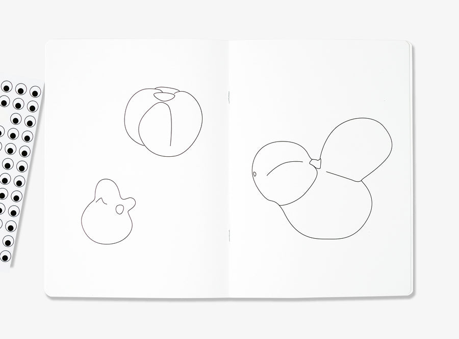 Spread from our Uglicious Colouring book.