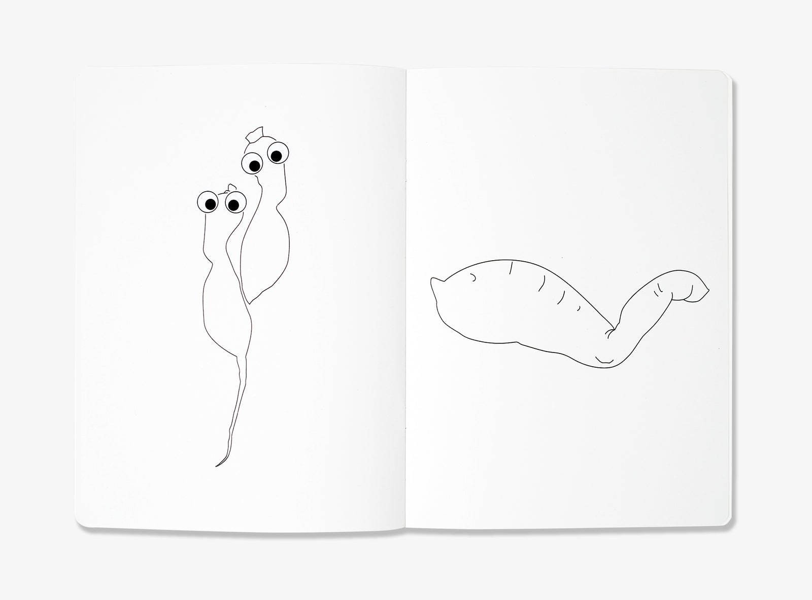 Spread from our Uglicious Colouring book.