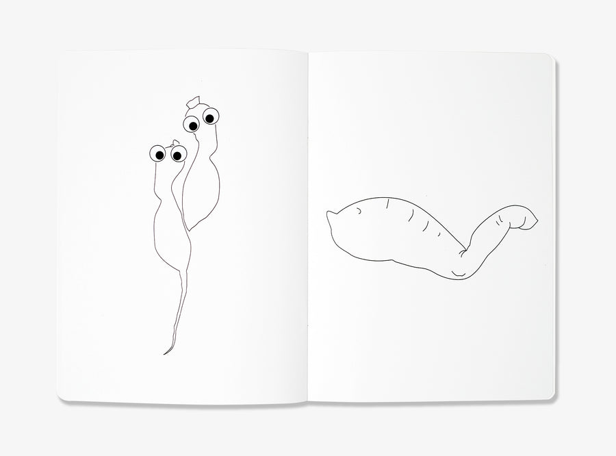 Spread from our Uglicious Colouring book.