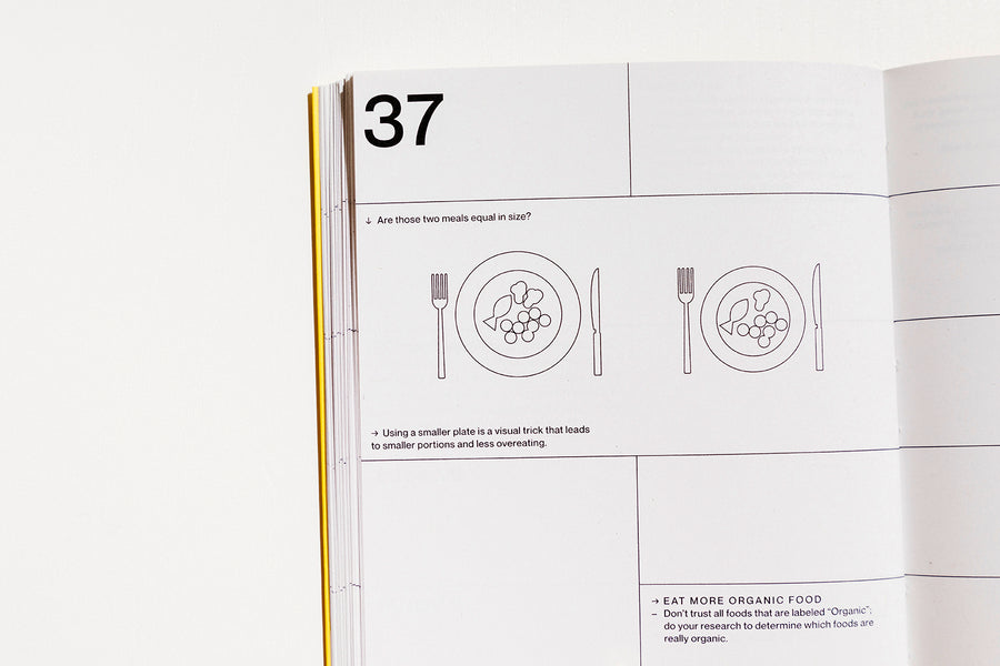 Detail of a spread from our 2020 planner.