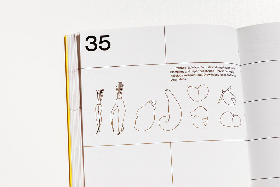 Detail of a spread from our 2020 planner.