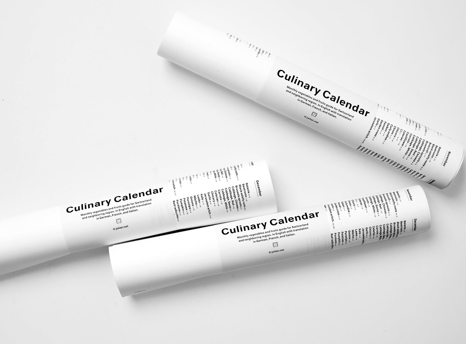 Culinary Calendar packaging