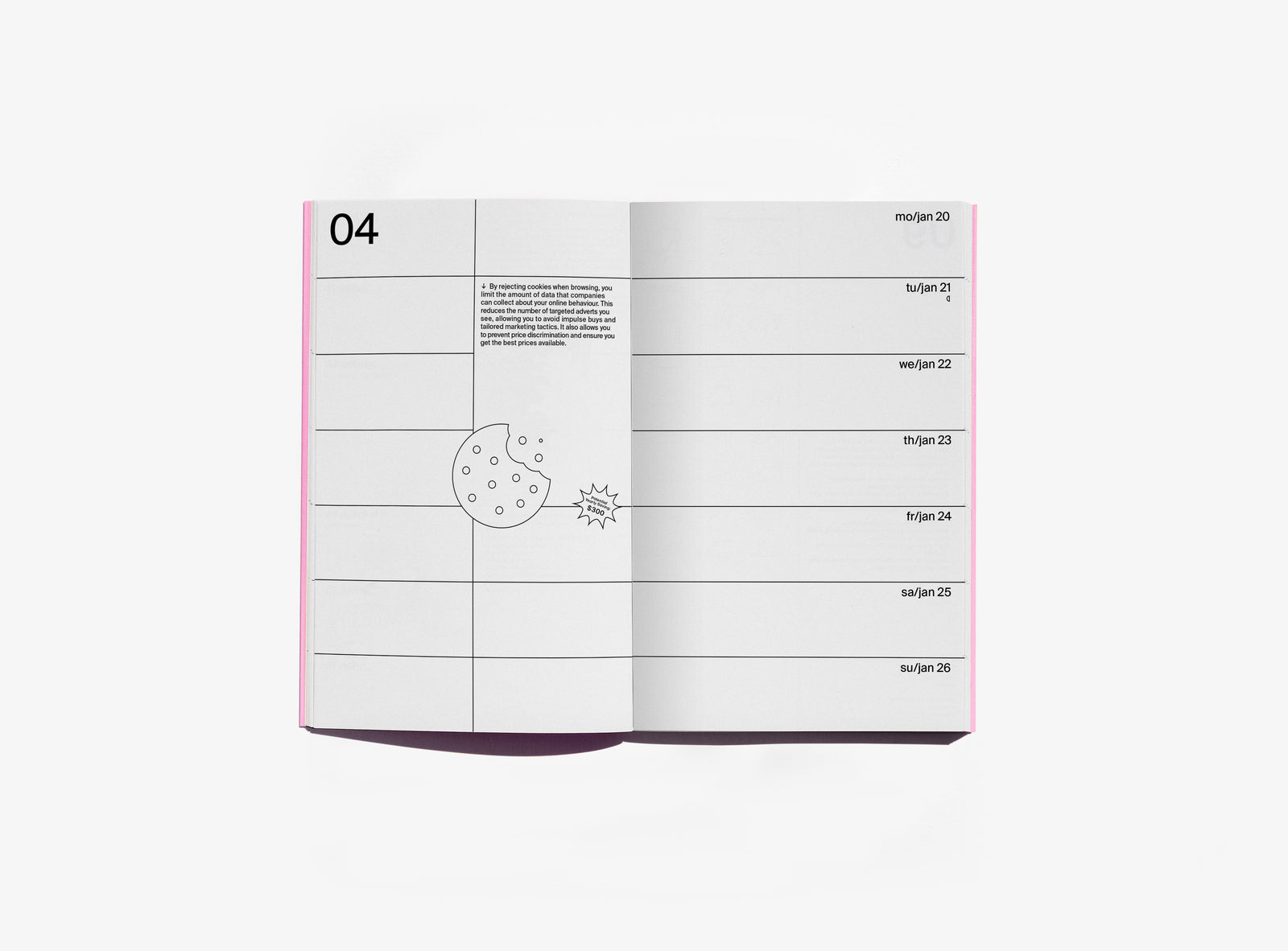 edition julie joliat planner agenda 2025 layout