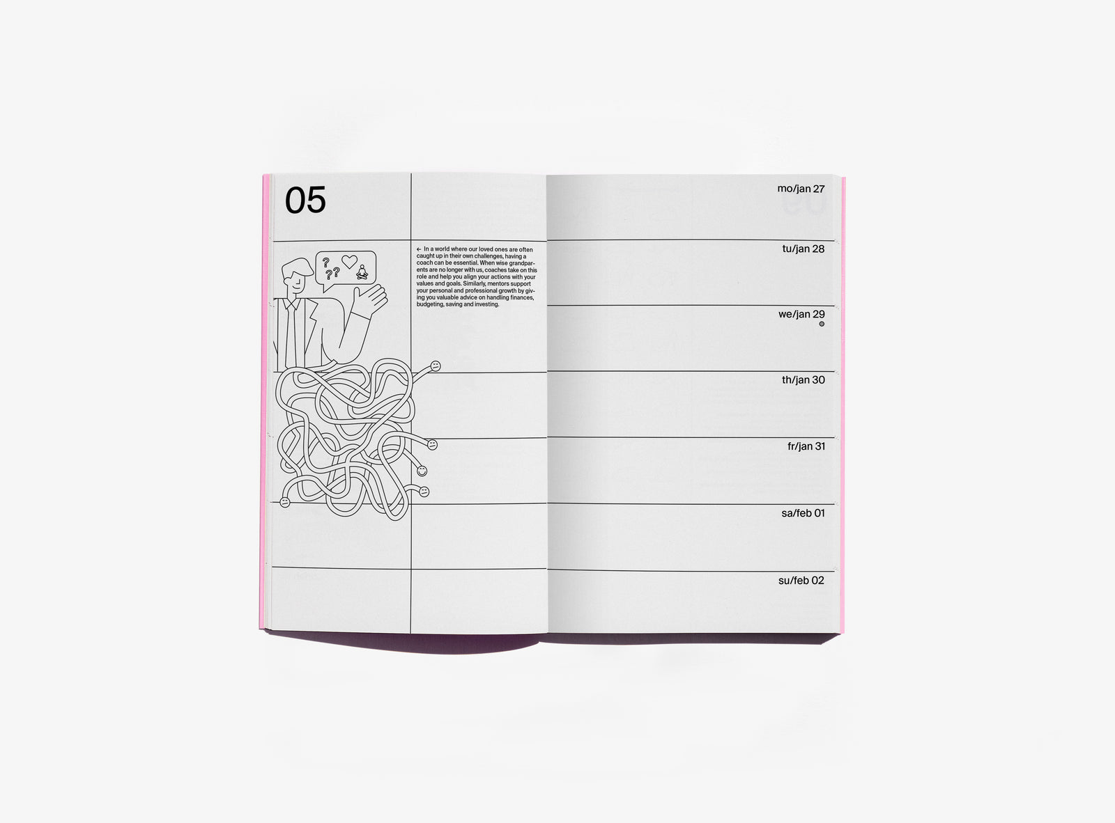 edition julie joliat planner agenda 2025 layout