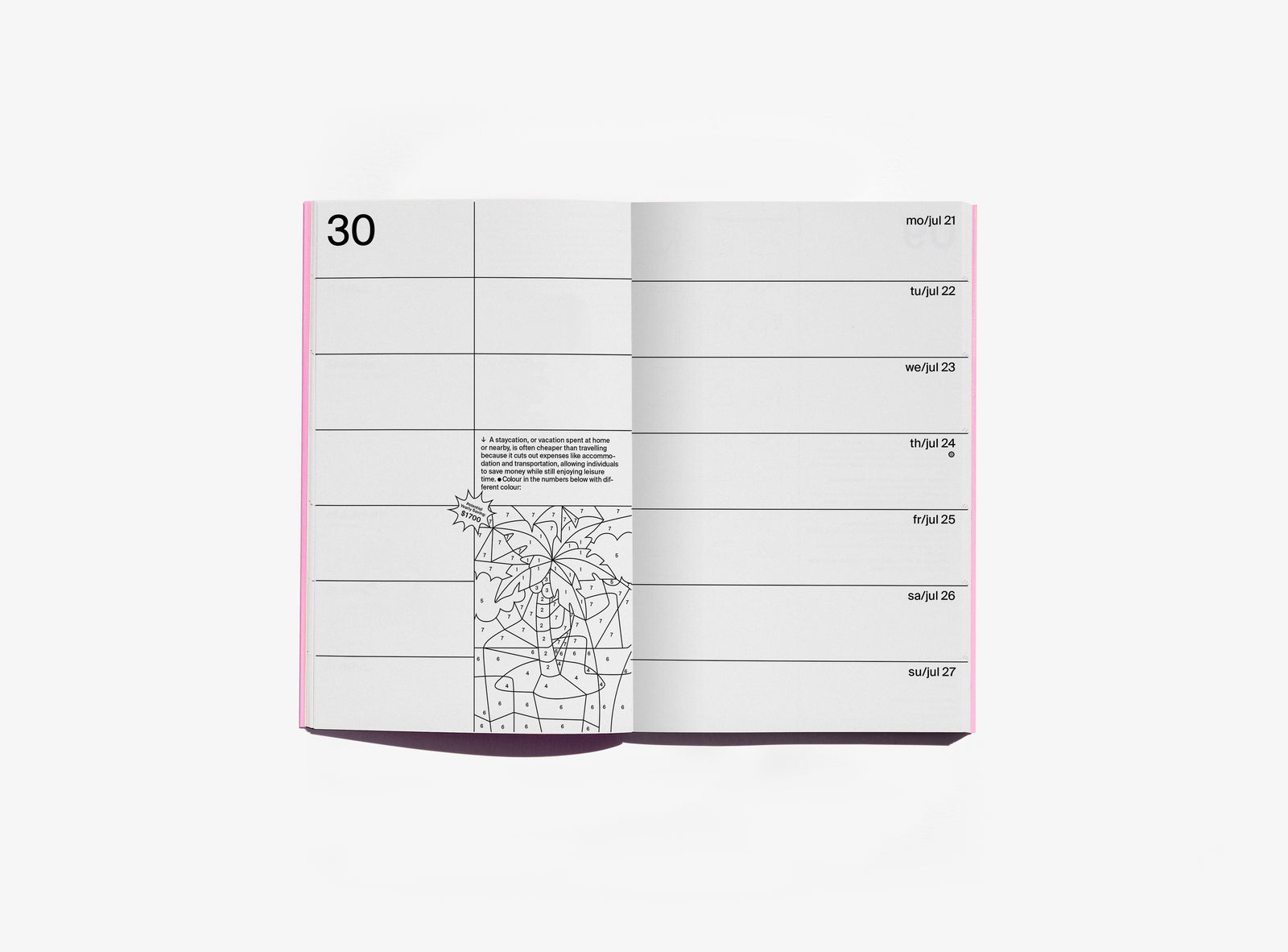 edition julie joliat planner agenda 2025 layout