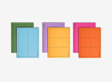 booq, set of 3 notebooks (B) (NEW)