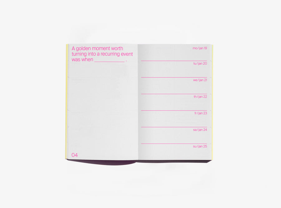 edition julie joliat planner agenda 2026 layout