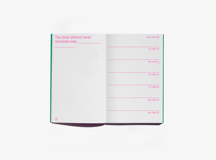 edition julie joliat planner agenda 2026 layout