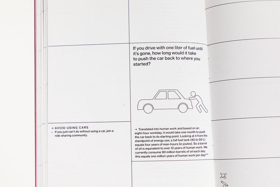Detail of a spread from our 2020 planner.